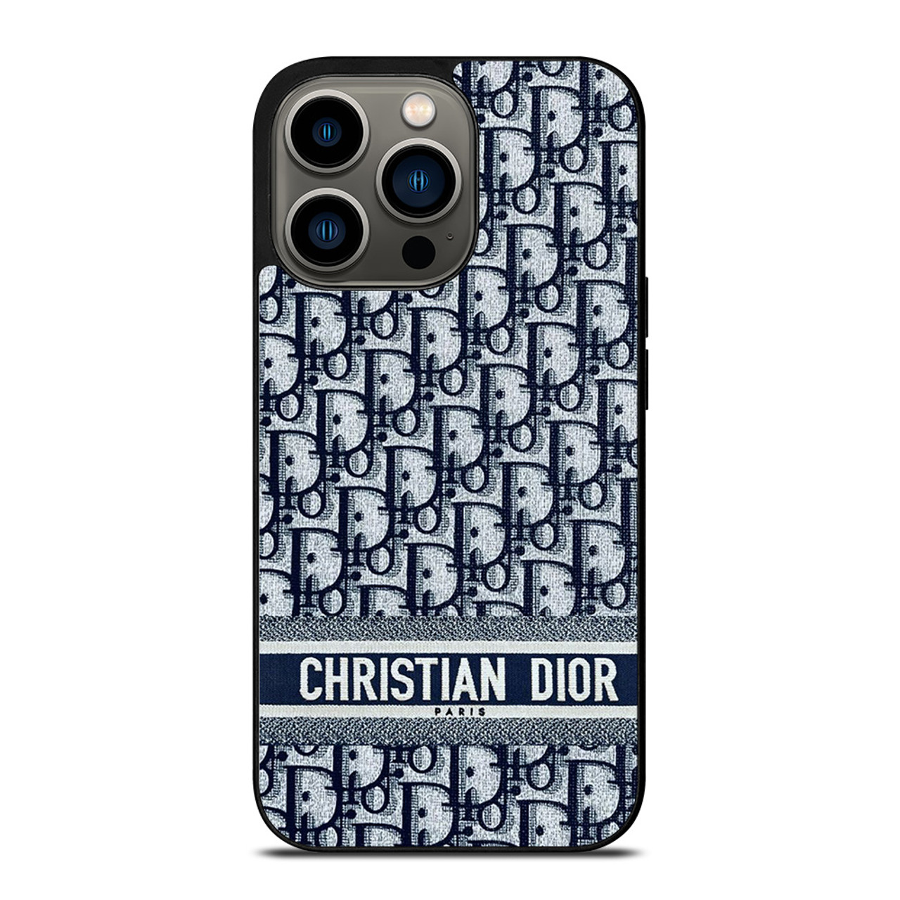 CHRISTIAN DIOR PARIS MONOGRAM iPhone 13 Pro Case Cover